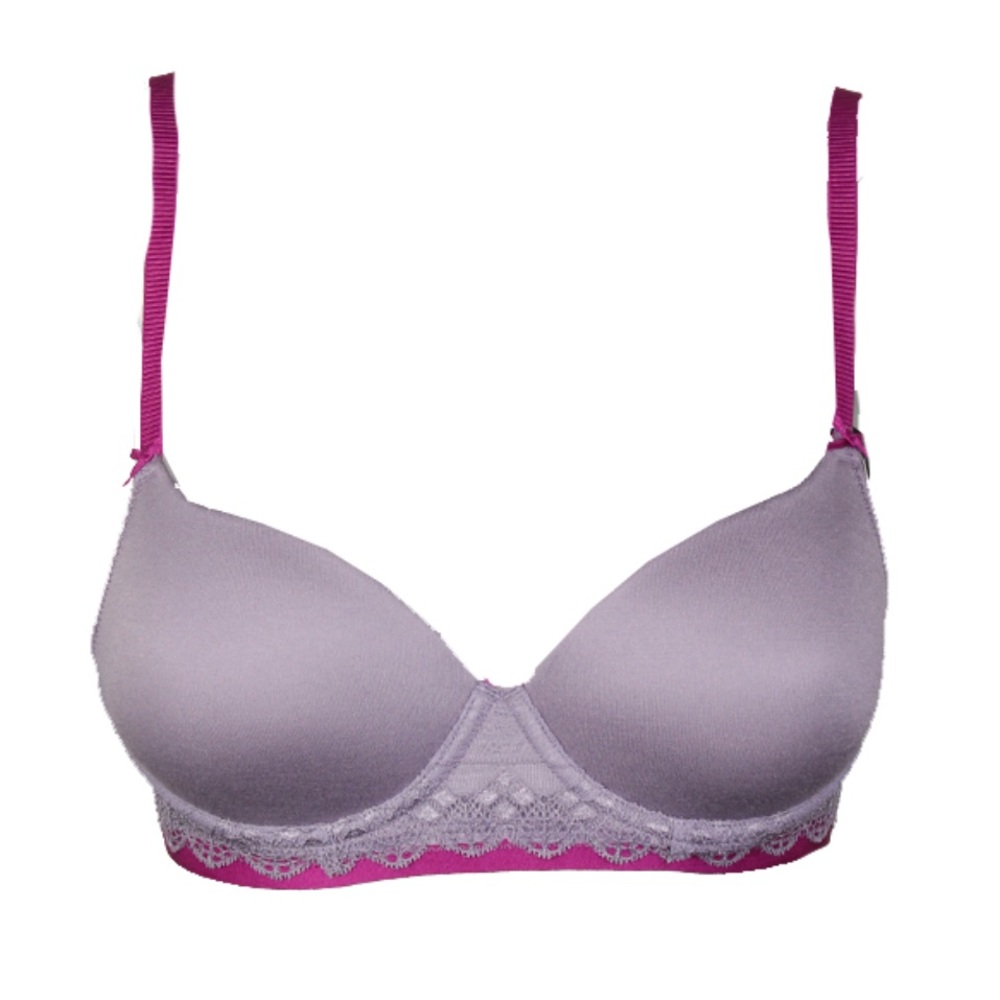 Gorgeous Fuchsia Lace T-Shirt Bra